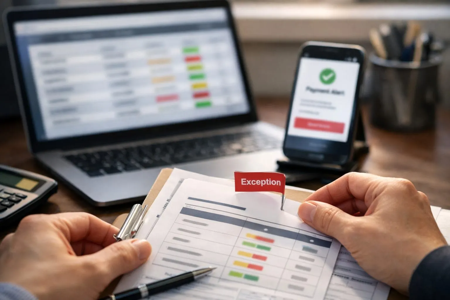 Status-Aware Invoice Records
