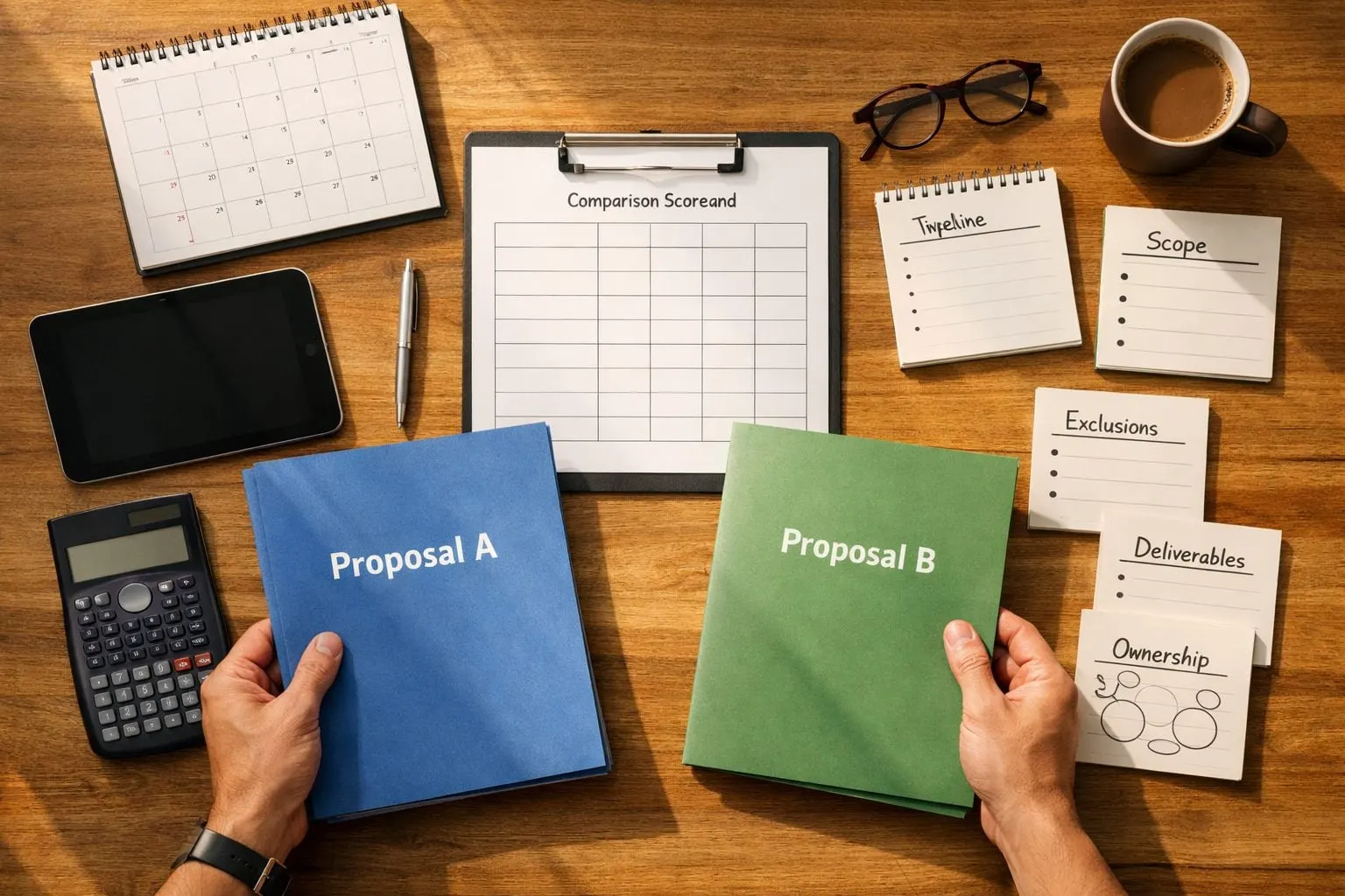 Comparing Proposals on Scope