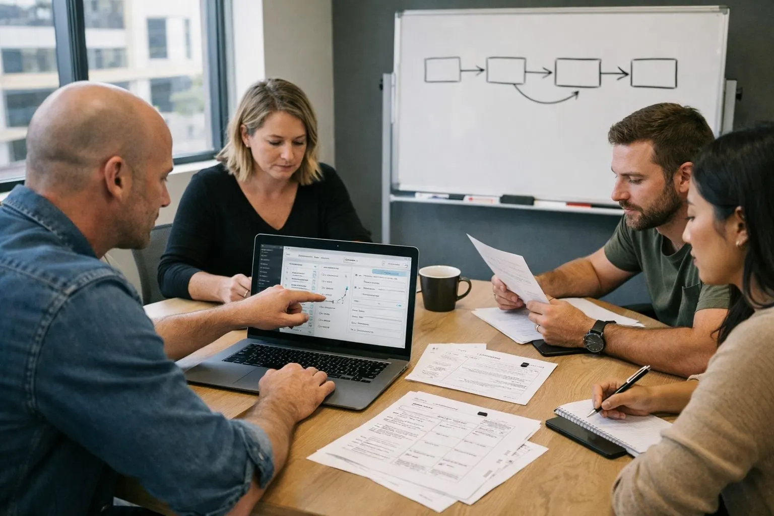 Mapping a real workflow before automation