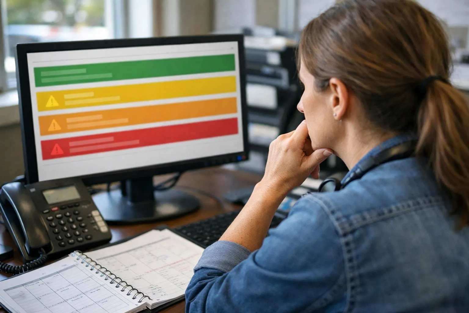 Classifying appointment workflow exceptions