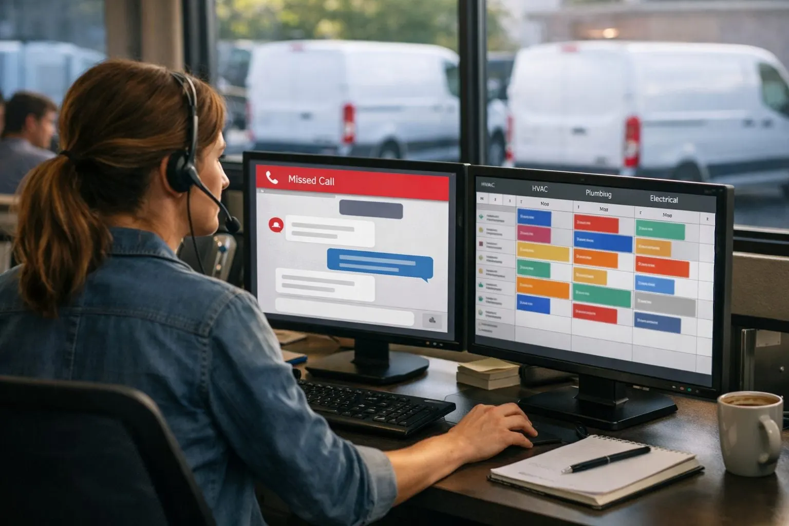 Fast response to a missed service call